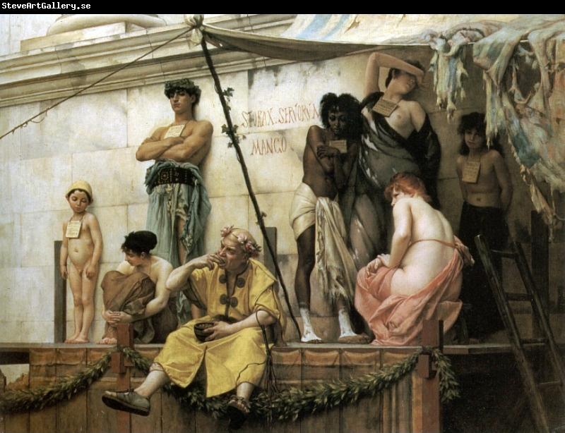 Gustave Boulanger Le marche aux esclaves - The Slave Market